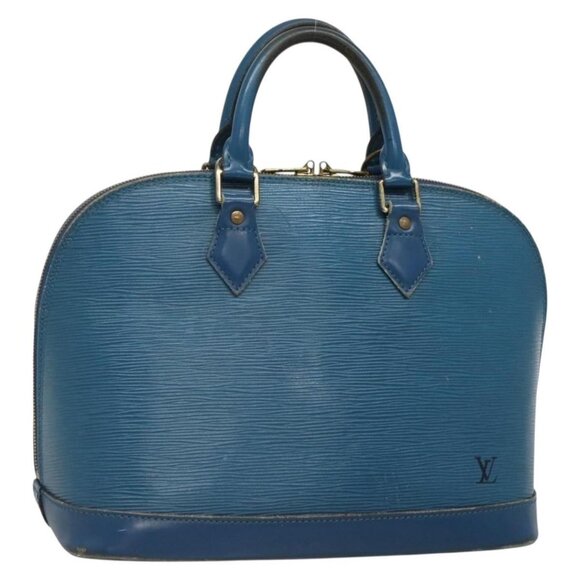 LOUIS VUITTON Epi Alma Hand Bag Toledo Blue M52145 LV Auth 134510 - Picture 1 of 16
